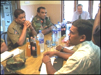 SLMM meeting Sri Lanka army officials