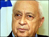 İsrail Başbakanı Ariel Şaron