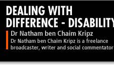 Dr Natham ben Chaim Kripz is a freelance broadcaster, writer and social commentator