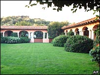 Villa Certosa, na Sardenha