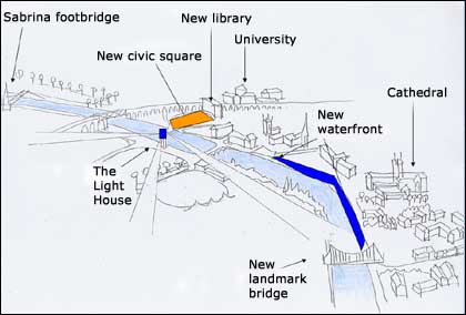 Plans for Worcester's waterfront