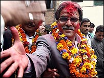 माओवादी नेता पुष्प कमल दहल उर्फ़ प्रचंड