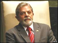 O presidente Luiz Inácio Lula da Silva 
