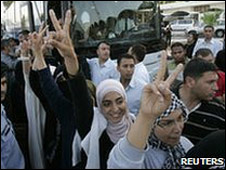 Activistas deportados llegan a Jordania