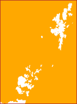 Map of the Northern Isles