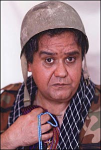 اکبرعبدی در اخراجی ها، عکس از بابک برزویه