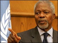 Un Secretary General Kofi Annan