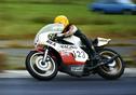 Joey Dunlop at Kirkistown in 1979 riding a Yamaha OW31 750cc superbike