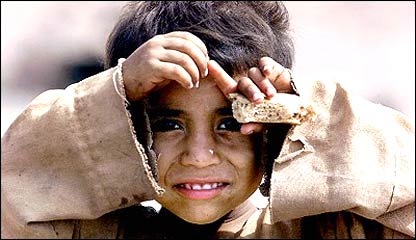 خپګان د وړوکي ماشوم په څېره کې