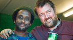 Guy and Pete from Elbow at Glastonbury