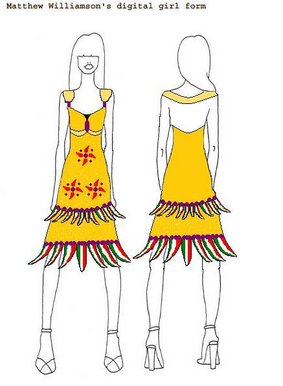 Mexican theme Dress