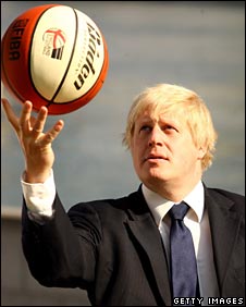 London Mayor Boris Johnson