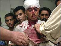 فلوجہ میں بمباری