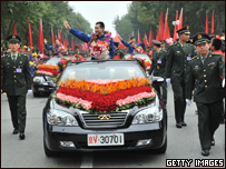 Diễu hành mừng các phi hành gia trở về