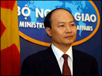 Ông Lê Dũng, người phát ngôn Bộ Ngoại giao Việt Nam