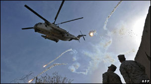 US Marines in Helmand province