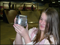 Filming at Adrenaline Alley