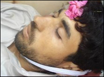 جسد مردی که در ننگرهار کشته شده است