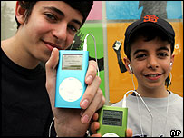 دارندگان دستگاه iPod