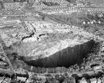 Aerial view of Rubislaw Quarry