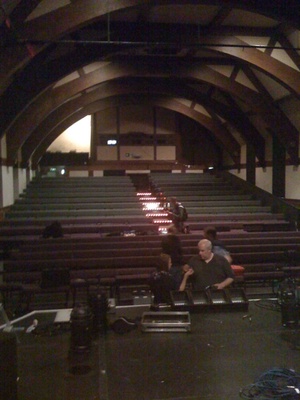 The theatre in Edinburgh