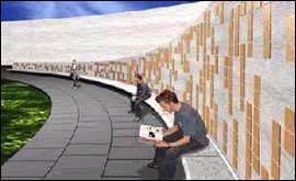 Visualisation of the public bench 