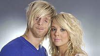 Jono Lancaster and his girlfriend, Laura