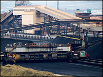 Corus Steelworks on Teesside.