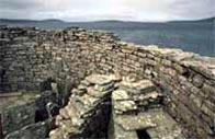 Photograph showing the Broch of Gurness