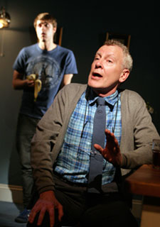 Sid (Jonathan Smith) and Gordon (Patrick Driver) in For Once. Photo: Robert Day