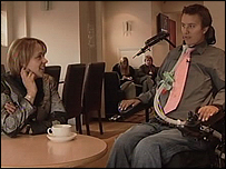 Dame Tanni Grey Thompson and Matt King