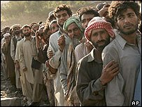 Vítimas do terremoto em Balakot