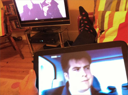 Watching TV on the Exo PC tablet