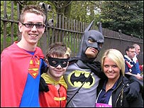 'Superhero' Michael Davis and friends 