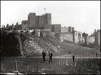 Dover castle.