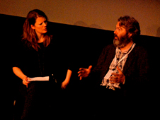 Hannah Patterson and Roger Allam