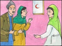 دکتر، بی بی و گلاب شاه