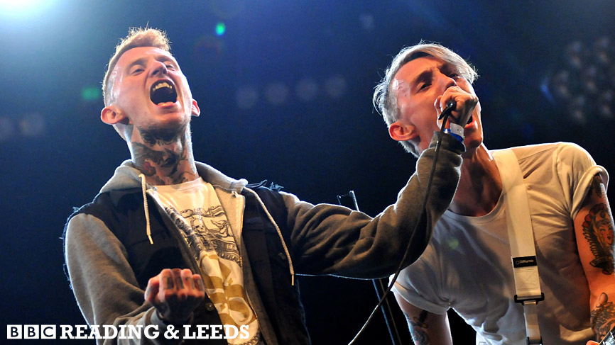 Gallows perform at Reading and Leeds 2009