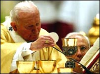 O Papa João Paulo II