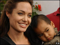Angelina Jolie e Maddox