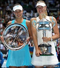 ماریا شاراپووا و آنا ایوانوویچ