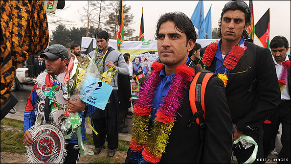 Arriving back from the the World Twenty20 qualifier