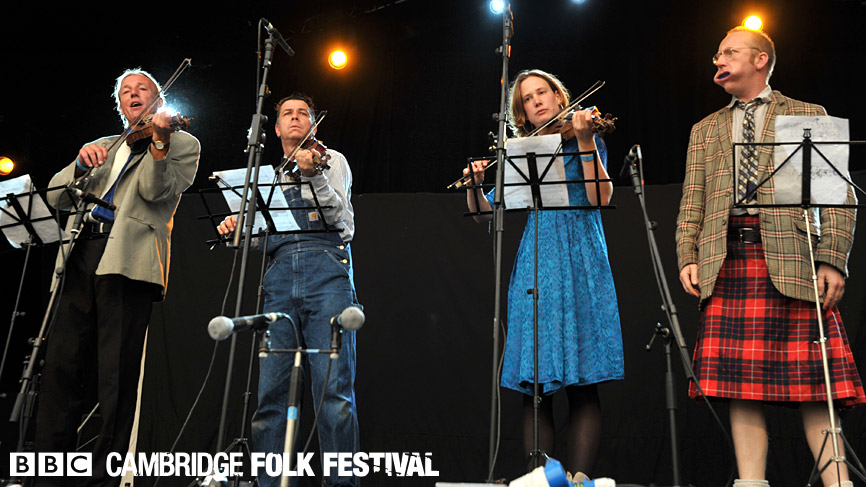 The New Rope String Band entertain of Stage 2.