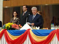 Preşedintele Vladimir Voronin