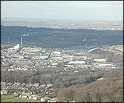 Huddersfield from the Tower