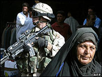 سرباز آمریکایی در عراق 