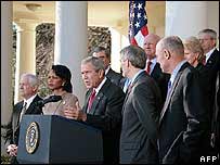 Tổng thống Mỹ Bush và nội các