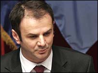 Hajredin Kuçi, zëvendëskryeministri në dorëheqje i Kosovës