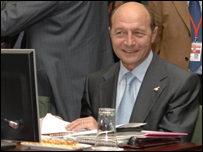 Preşedintele Traian Băsescu