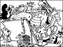 Dave Follows self-portrait